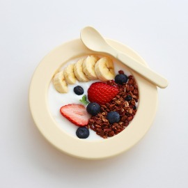 Deep plate + The mini spoon set